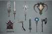 design unique weapons illustrations
