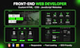 build custom website development using HTML CSS javascript
