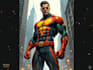 draw comic book illustration, comic super hero character