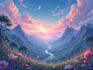 create an background anime any in style