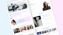 do modern website ui ux design, figma website design, website design figma