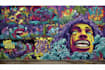 create graffiti pop art canvas designs and murals