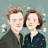 design a professional disney family portrait