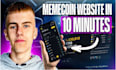 design a crypto memecoin create crypto website meme coin website landing page