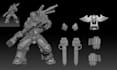 make dnd miniatures character sculpt 3d tabletop warhammer titan figurines model