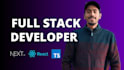 build full stack websites with react, nextjs, nodejs