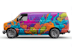 create custom car wrap designs, vehicle wrap design