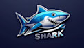 unique summer with shark logo with source file in 24 hour