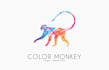 design professional cartoon and mascot monkey logo design