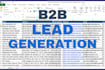 do targeted b2b lead generation, google map lead generation, email list building