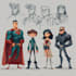 make an superhero comic cartoon character into style