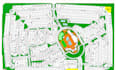 vector rv park maps, campground map, site plan, floor plan, 3d map