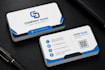 design modern minimalist business card and luxury corporate