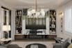 generate render for exist model,remodel sitting room,dinning, villa,cgi interior