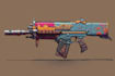 design creative concept art of weapons and items
