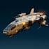 make a sci fi spaceship art