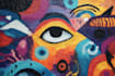 create modern abstract digital art paintings