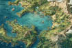 draw fantasy map illustration isometric map