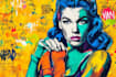create a unique street pop art illustration