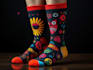 make unique and eye catching sock designs