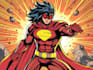 create amazing design and super hero manga art