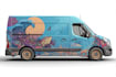 create attractive car wrap design, vehicle wrap design