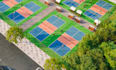 create padel, pickleball, and tennis court 3d visuals