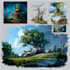 design 2d game concept art background and environment