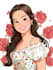 draw cartoon disney couple portrait