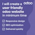 build an expert odoo website quickly
