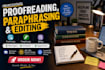 manually edit,proofread,format your thesis and dissertation