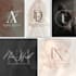 design a personalized minimalist initial logo with artistic touch