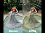 do professional portrait retouching enhance skin and reshape