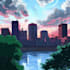 make anime background and environment