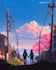 create lofi, anime style illustrations