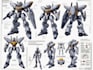 draw mecha and robot reference sheet in anime style