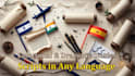 write emotional and dramatic stories or scripts in any language