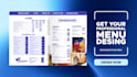 design modern menu restaurant menu digital menu