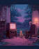 draw anime background, 2d environment, landscape