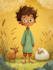 children book cover and children book illustrations