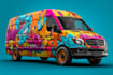 vehicle wrap design, car wrap design, van wrap design