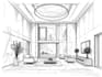 draw interior sketch and architectural designs