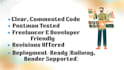 develop a django backend with crud apis
