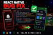 fix react native, expo, firebase, and API integration bugs