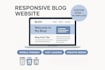 engineer a custom coded blog site that feels alive