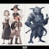 character, dnd character, sci fi, fantasy, fanart