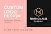 do unique and modern logo using canva