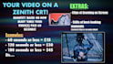 record your video or image on a crt retro analog TV screen