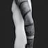 create sleeve tattoo design in geometric style