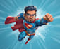design premium superhero caricature character